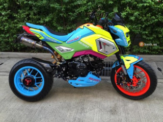 Honda MSX 2016 độ nổi bật với phong cách Hyper Color