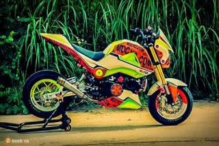 Honda MSX đầy bắt mắt với phiên bản Color Run