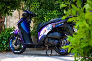 Honda SH 2010 lên tem đấu phong cách Sharingan