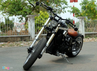 Honda Shadow 600 Độ qua bàn tay thợ Sài Gòn