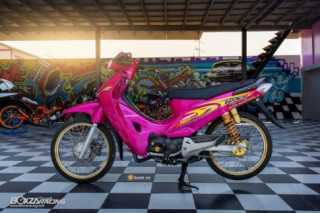 Honda Wave 125 hồng cá tính của dân chơi Thái Lan