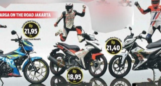 Kết quả Sức mạnh Suzuki Satria F150 Fi 2016, Honda Sonic 150R và Yamaha Exciter 150
