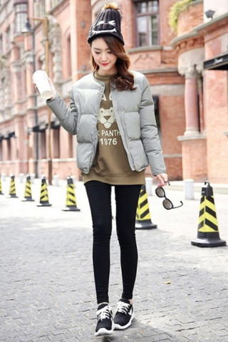 Mọi cô gái đều cần phải có áo phao và quần skinny!