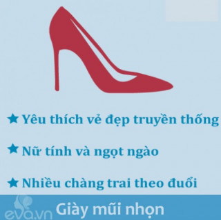 Ngắm giày, đọc tính cách nàng một phát chuẩn ngay!