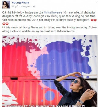Phạm Hương được trao quyền quản lý Instagram của HHHV