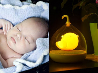 Tai hại ‘giật mình’ khi để trẻ sơ sinh ngủ dưới ánh đèn