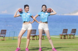 Thí sinh Hoa hậu Hoàn vũ khoe eo thon, dáng chuẩn