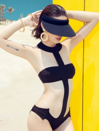 Thu Hiền khoe vóc dáng quyến rũ với bikini