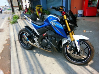 Yamaha M-Slaz trang bị nhẹ một số đồ chơi độ kiểng nổi bật