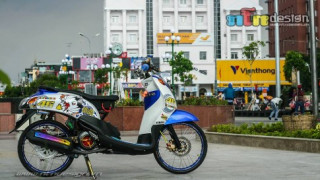 Yamaha mio classico độ kiểng gọn nhẹ thu hút.