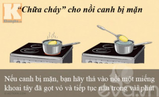 15 mẹo nhà bếp cực hữu ích cho chị em