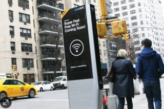 500 cột điện thoại tại New York sẽ chuyển thành cột phát Wi-Fi