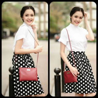 Á hậu Hoàng Anh hâm mộ váy xòe giá rẻ