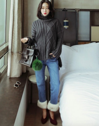 Áo len cổ lọ ngắn - ‘nàng thơ’ của mùa đông