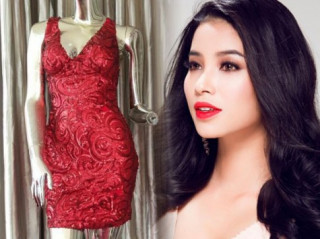 Cận cảnh chiếc váy sexy mở màn bán kết HH Hoàn vũ VN