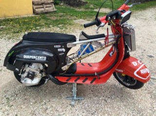 Cận cảnh Vespa cổ thời hiện đại