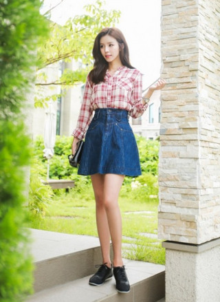 Chân váy chuyên dụng cho những nàng hông “lép”