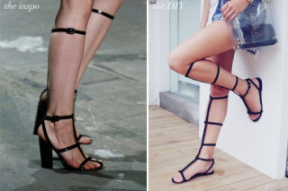 Chế sandal chiến binh xịn như hàng hiệu