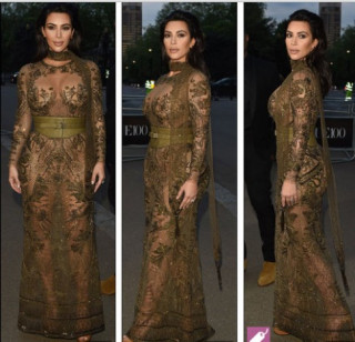 Cô Kim hút chặt ánh nhìn với váy mỏng như tờ