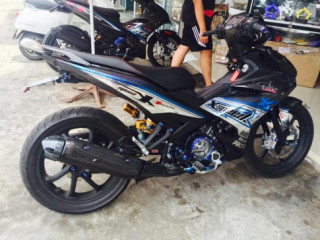 Exciter 150 độ khủng với bộ giáp Carbon Fiber cùng dàn chân 1 gắp