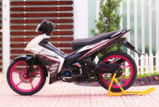 exciter 2010 độ Spark hồng đơn giản .