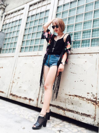 Giới trẻ đồng loạt lăng xê áo khoác kimono đầu hè