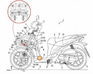 Honda đăng ký mẫu xe 3 bánh cho SH Mode