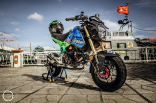 Honda MSX độ nhẹ của chàng trai sinh năm 97