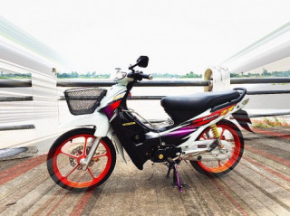 Honda Wave ZX độ nhẹ với dàn chân cực khủng