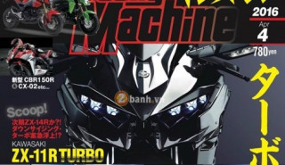 Kawasaki Ninja ZX-11R động cơ siêu nạp được ra mắt nhằm cạnh tranh với Suzuki Hayabusa Turbo mới
