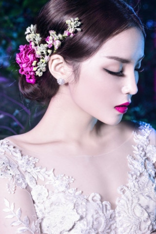 Kỳ Duyên chịu lạnh ‘cắt da’ chụp ảnh cưới ở Ba Vì