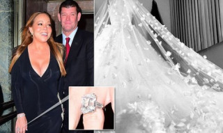 Mariah Carey quyết tâm giảm cân để diện vừa váy cô dâu