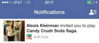 Mất bạn vì mời chơi game Candy Crush trên Facebook