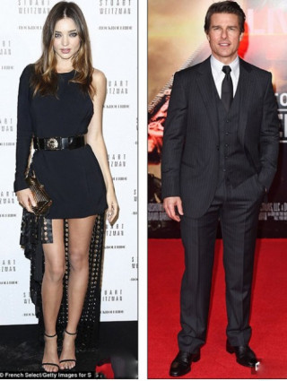 Miranda Kerr bị đồn bỏ đại gia, yêu Tom Cruise