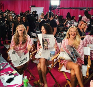Ngây ngất với hậu trường show Victoria‘s Secret 2015