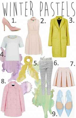 Ngọt lịm với màu pastel ngày giá rét