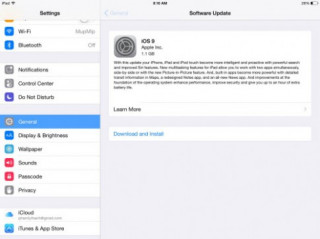 Nhanh tay cập nhật iPhone, iPad lên iOS 9: Cải thiện pin