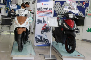 Suzuki Address 110 2016 bổ sung thêm màu mới