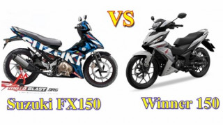 Suzuki FX150 VS Honda Winner 150