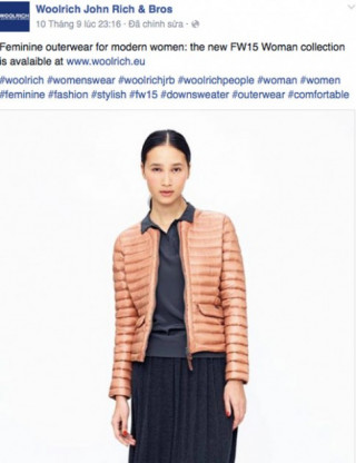 Trang Khiếu chụp lookbook cho thương hiệu 200 tuổi