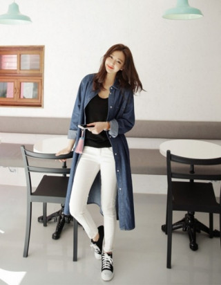 Váy denim: “Chất” hơn chỉ trong một bước duy nhất!