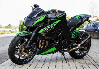 Vẻ ngoài dữ dằn của chiếc Kawasaki Z1000 độ phiên bản Monster