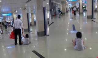 Xác minh tin bé gái bị bạo hành ở sân bay Tân Sơn Nhất