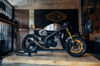 Yamaha M-Slaz đầy ấn tượng với bản độ Cafe Racer
