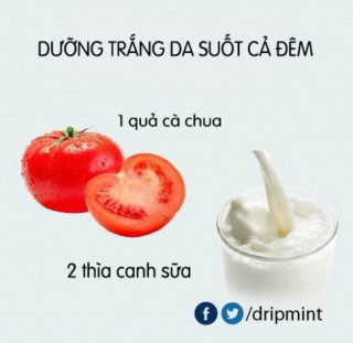 9 công thức tự nhiên cho làn da trắng sáng đáng kinh ngạc