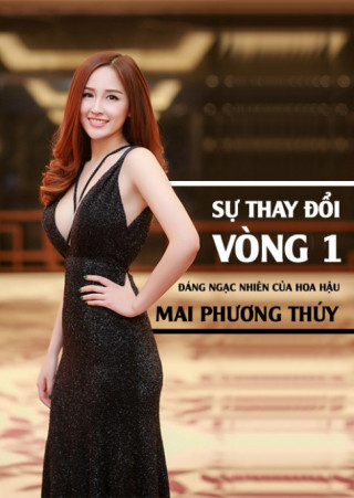 Ảnh hot: Số đo vòng 1 gây ngờ vực của Mai Phương Thúy