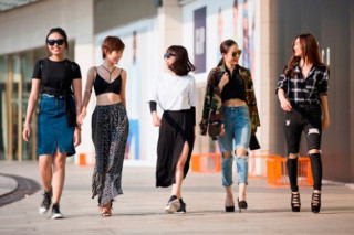 Bạn trẻ Sài thành diện jeans rách đồng loạt xuống phố