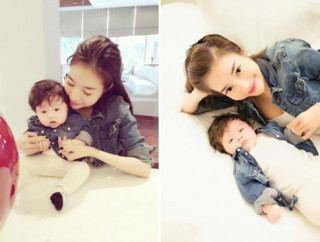 Bộ sưu tập đồ đôi mẹ - con cực ‘chất’ của Elly Trần