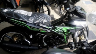 Cận cảnh Exciter 150 Tem đấu mới vừa ra mắt