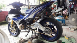 [Clip] Chi tiết Exciter 150 độ dàn chân Aprilia RSV4 1000R